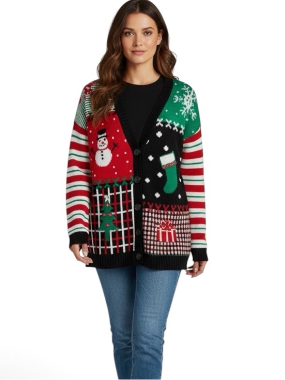 NWOT LOVE ON A HANGER Christmas Cardigan